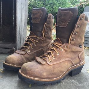 danner logging boots